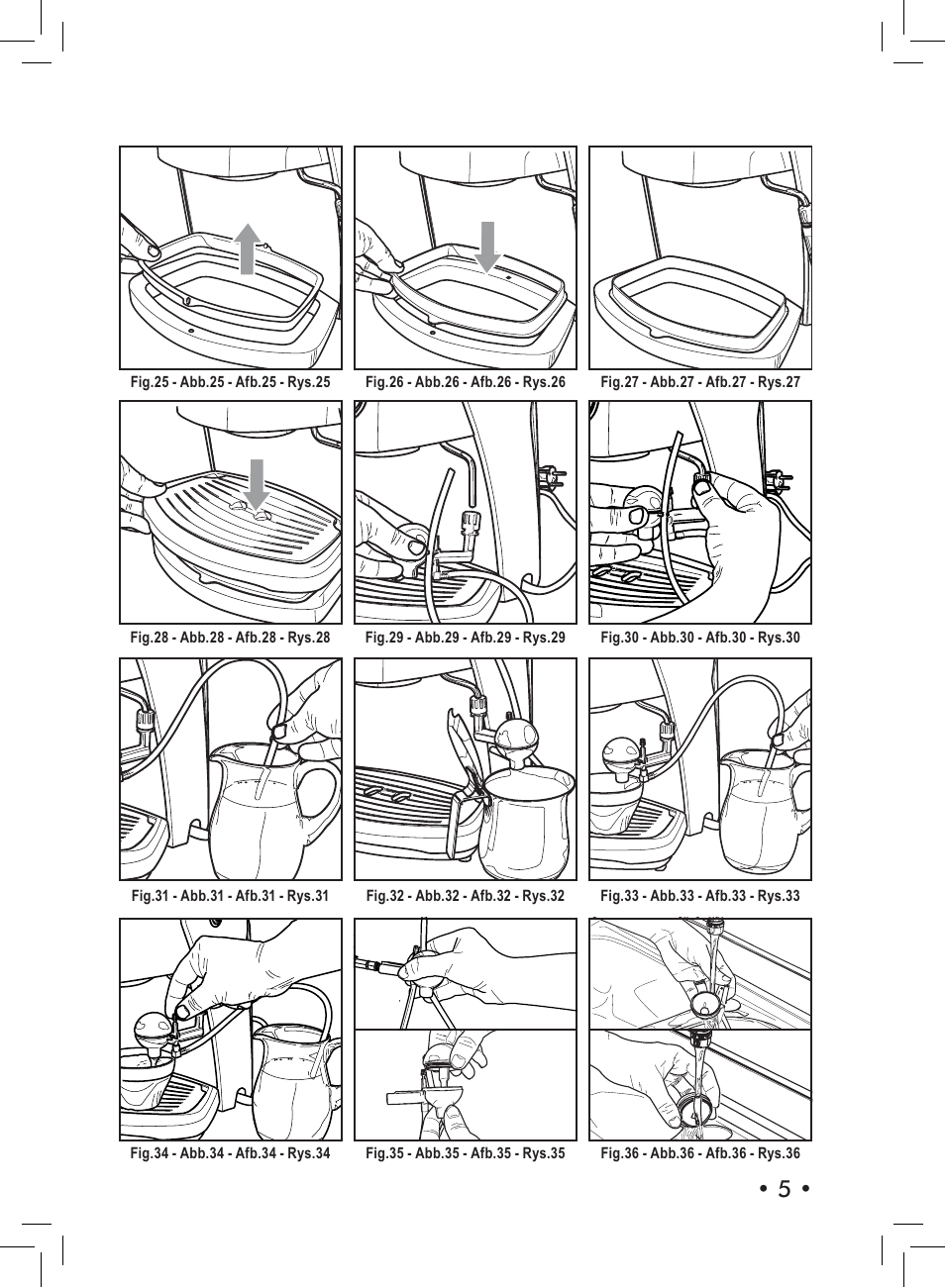 Philips Saeco Nina Machine espresso manuelle User Manual | Page 5 / 72