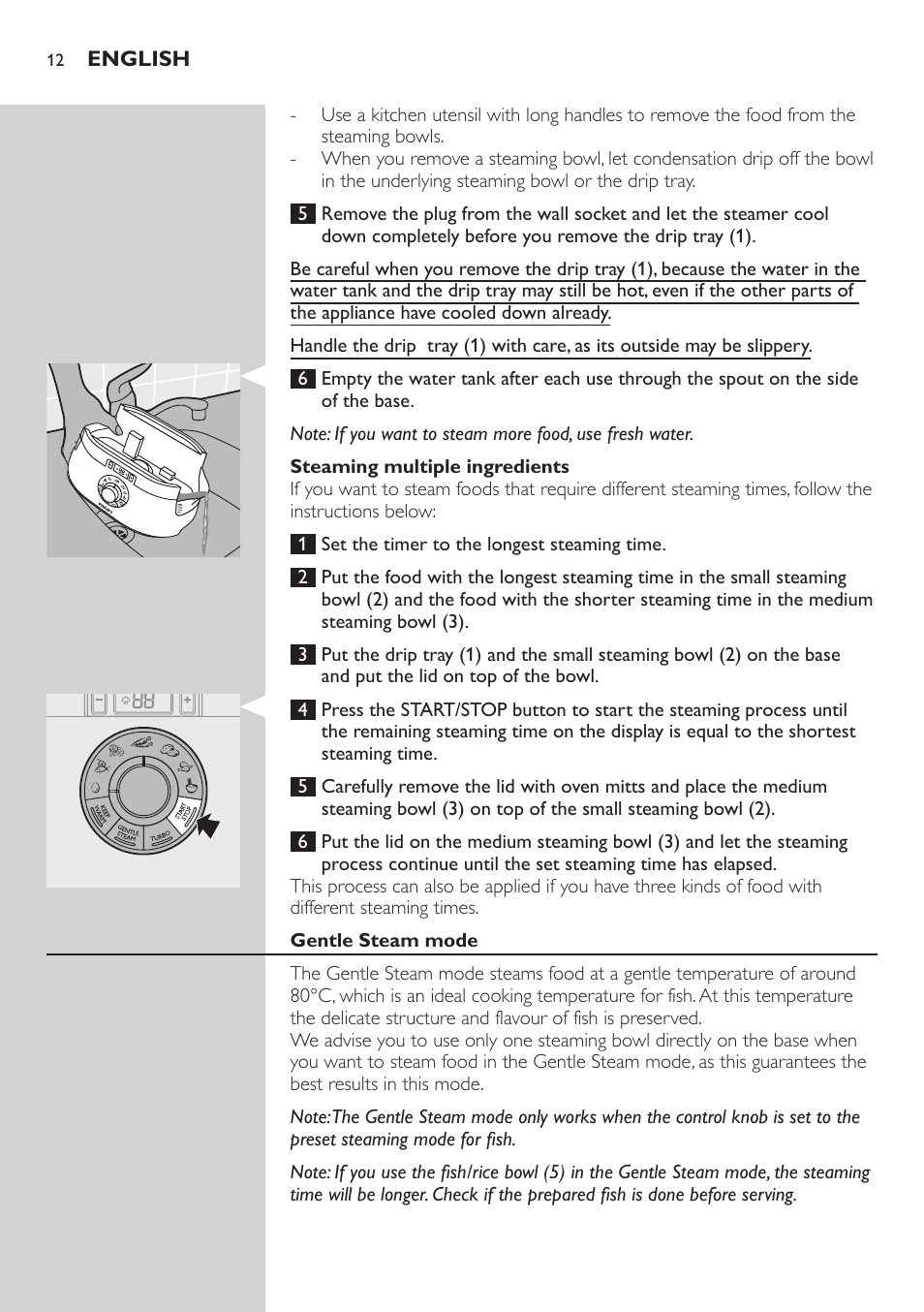 Philips Aluminium Collection Cuiseur Vapeur User Manual | Page 12 / 172