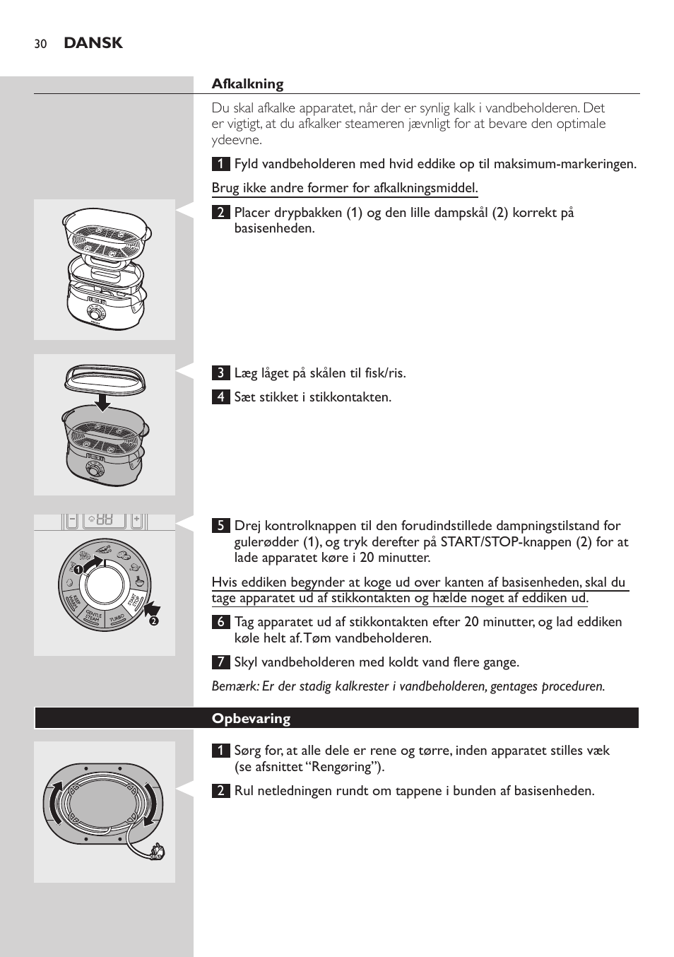 Philips Aluminium Collection Cuiseur Vapeur User Manual | Page 30 / 172