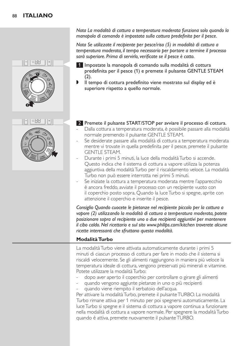 Philips Aluminium Collection Cuiseur Vapeur User Manual | Page 88 / 172