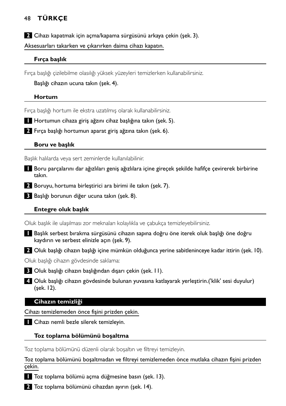 Philips Aspirateur à main User Manual | Page 48 / 52