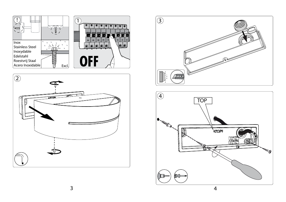 Philips Ledino Applique murale User Manual | Page 2 / 4