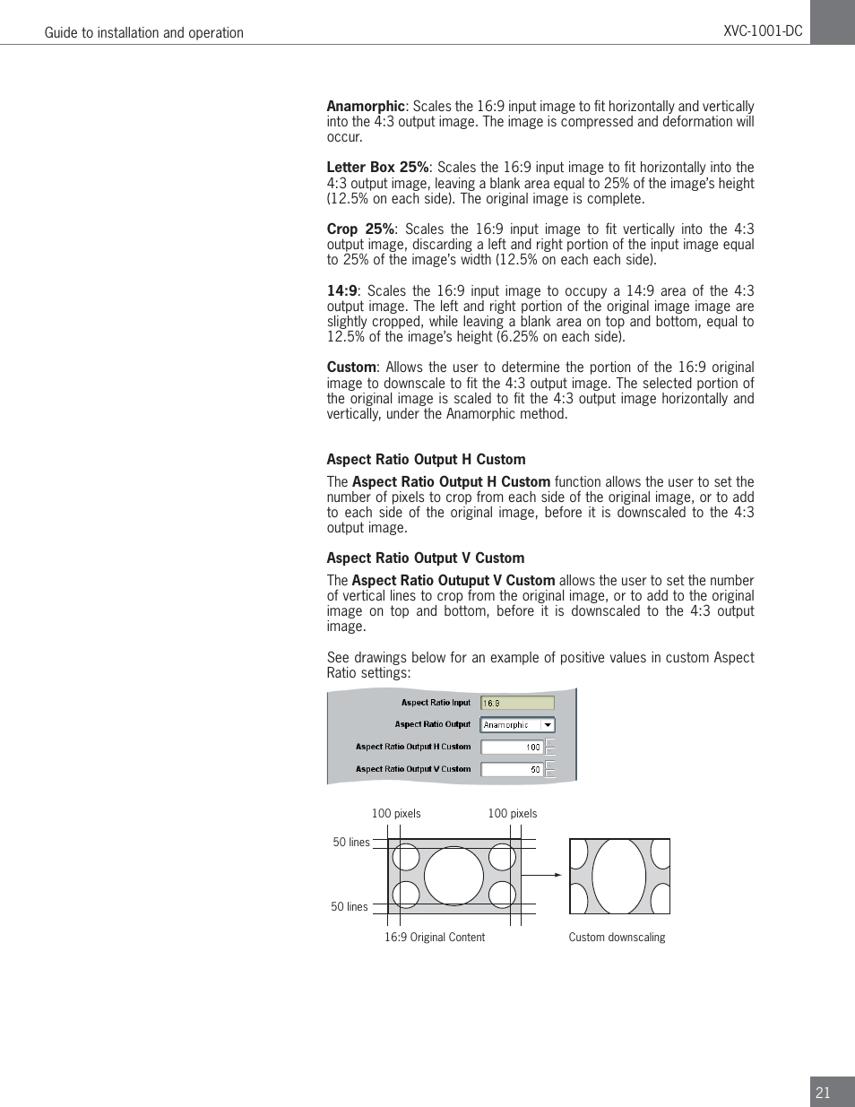 Algolith HD to SD Downconverter XVC-1001-DC User Manual | Page 21 / 38