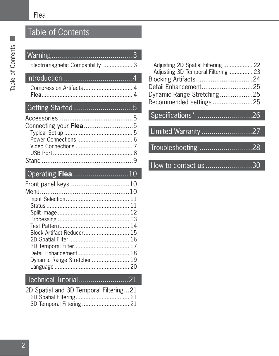 Algolith C3012-8001-200 User Manual | Page 2 / 32