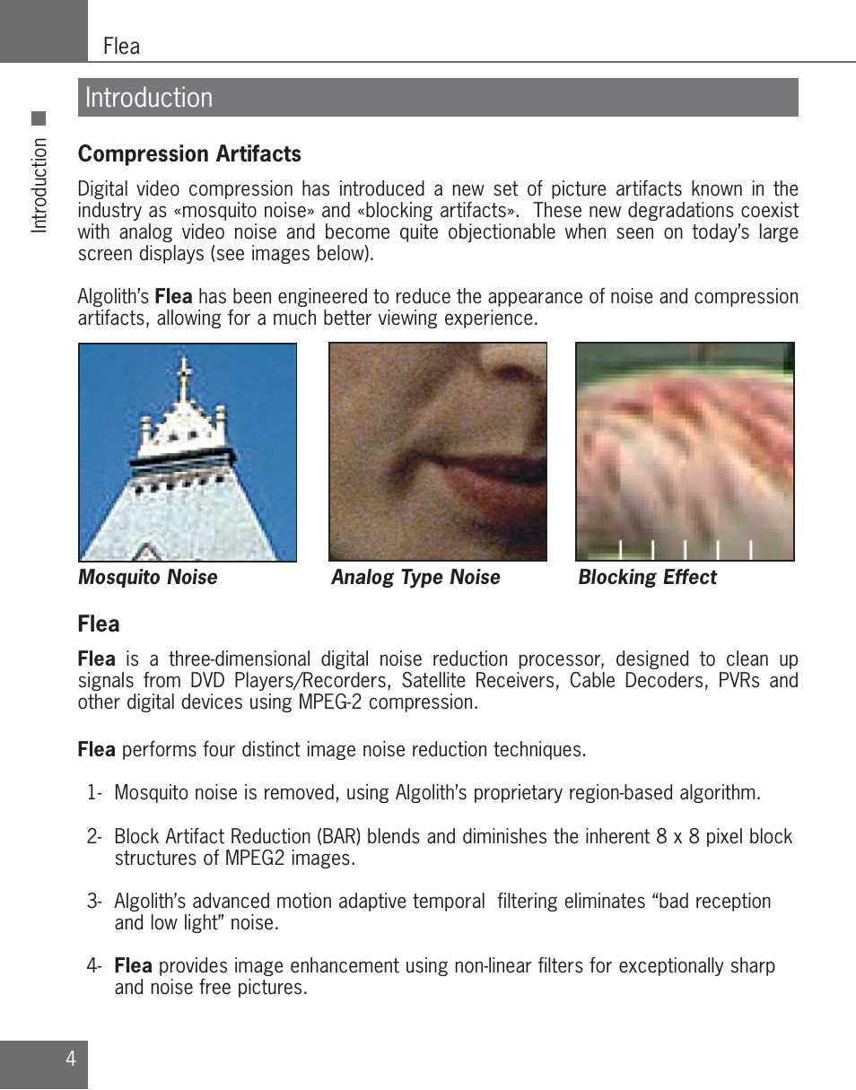 Introduction | Algolith C3012-8001-200 User Manual | Page 4 / 32