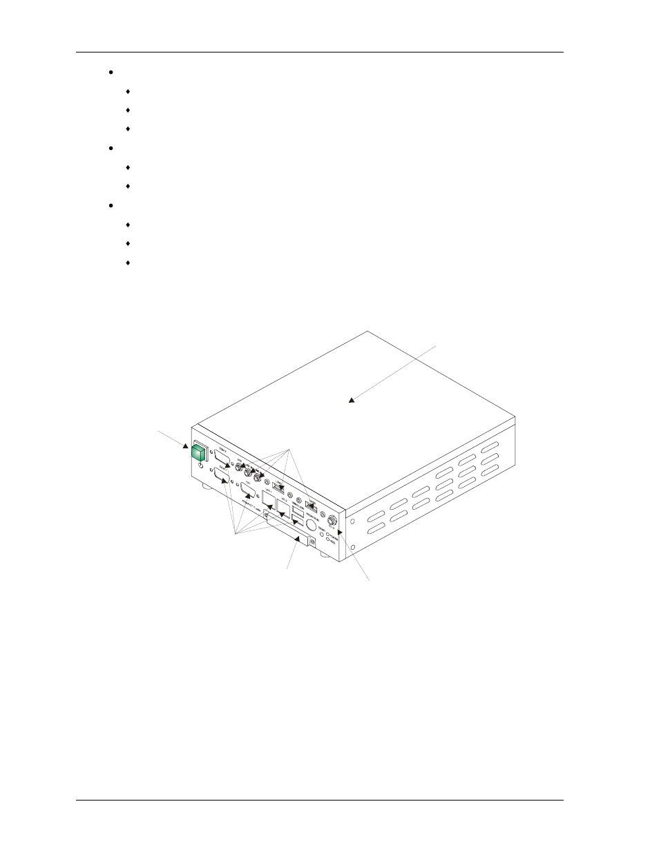 Figure b-1. readybox 1u enclosure | Ampro Corporation Ampro ReadySystem 1U User Manual | Page 30 / 40