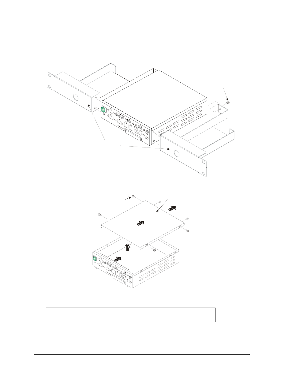 Mounting and cover location | Ampro Corporation Ampro ReadySystem 1U User Manual | Page 38 / 40