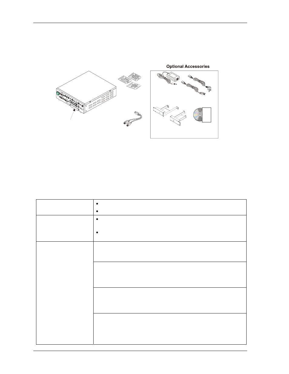 What’s in the box, Setup steps, Preparations | Figure 1-1. readysystem 1u accessories | Ampro Corporation Ampro ReadySystem 1U User Manual | Page 6 / 40