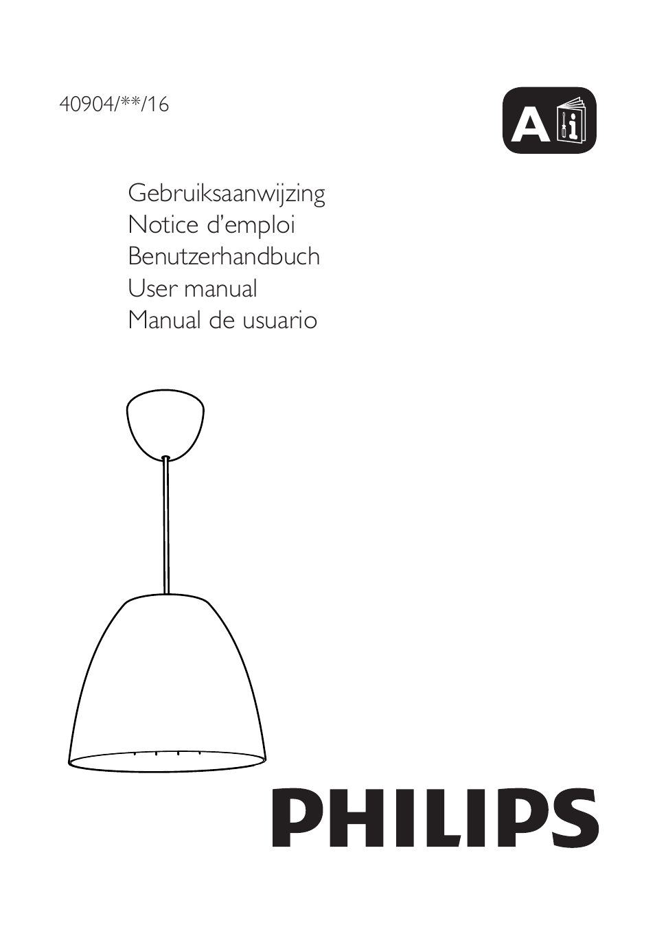 Philips myLiving Suspension User Manual | 4 pages