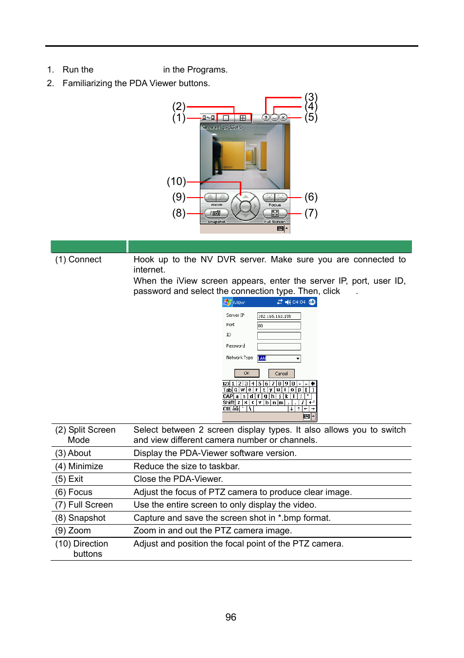 3 to use the pda viewer, To use the pda viewer | AVerMedia Technologies NV 6000 EXP User Manual | Page 105 / 120
