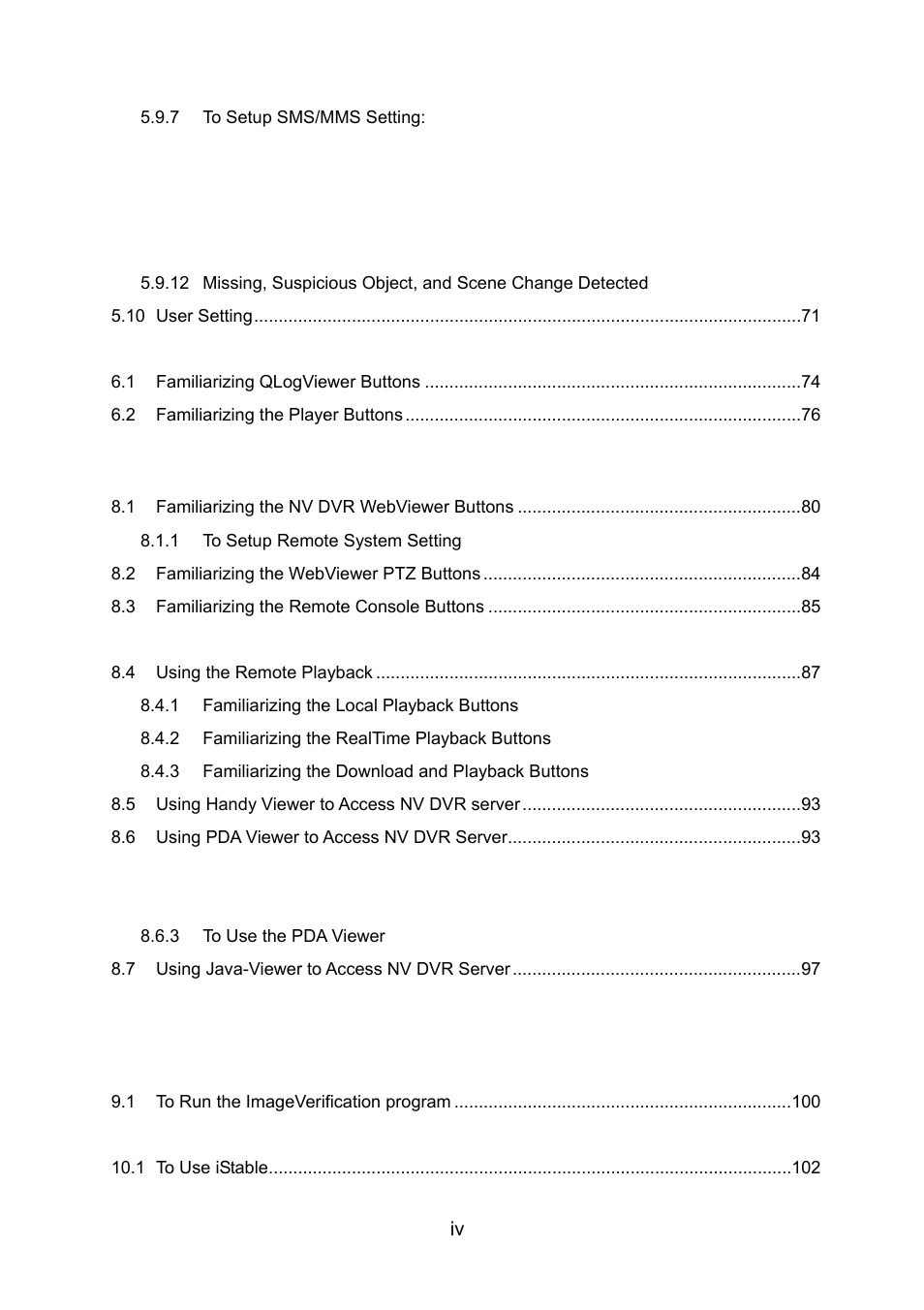 AVerMedia Technologies NV 6000 EXP User Manual | Page 7 / 120