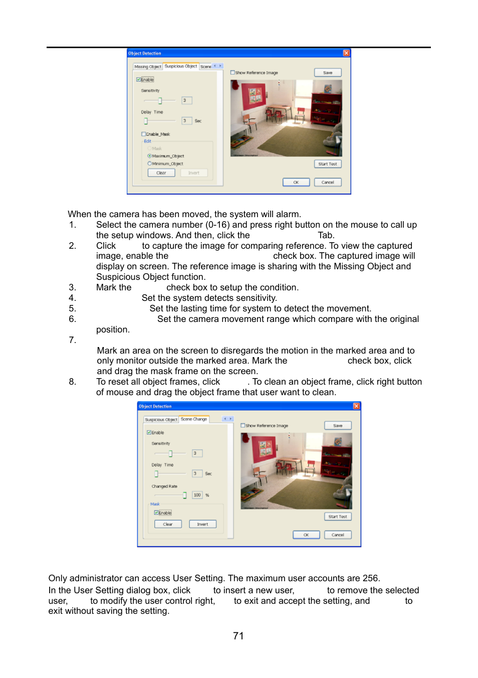 10 user setting, User setting | AVerMedia Technologies NV 6000 EXP User Manual | Page 80 / 120