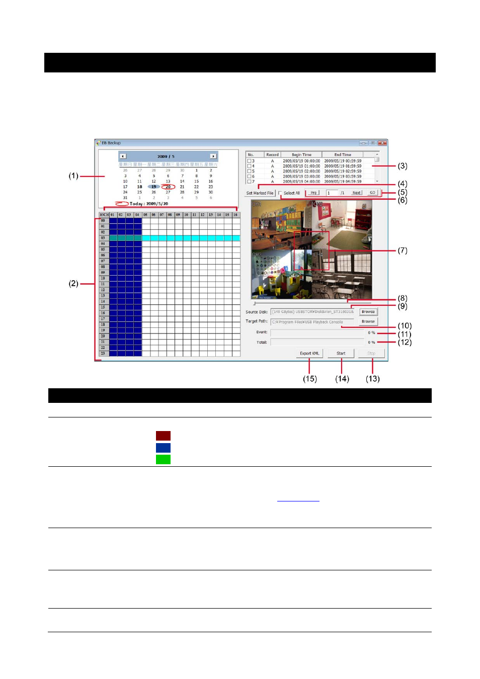 Chapter 5 backup recorded video file, 1 familiarizing with hdd backup application | AVerMedia Technologies AVERDIGI EB3004 MD User Manual | Page 44 / 50