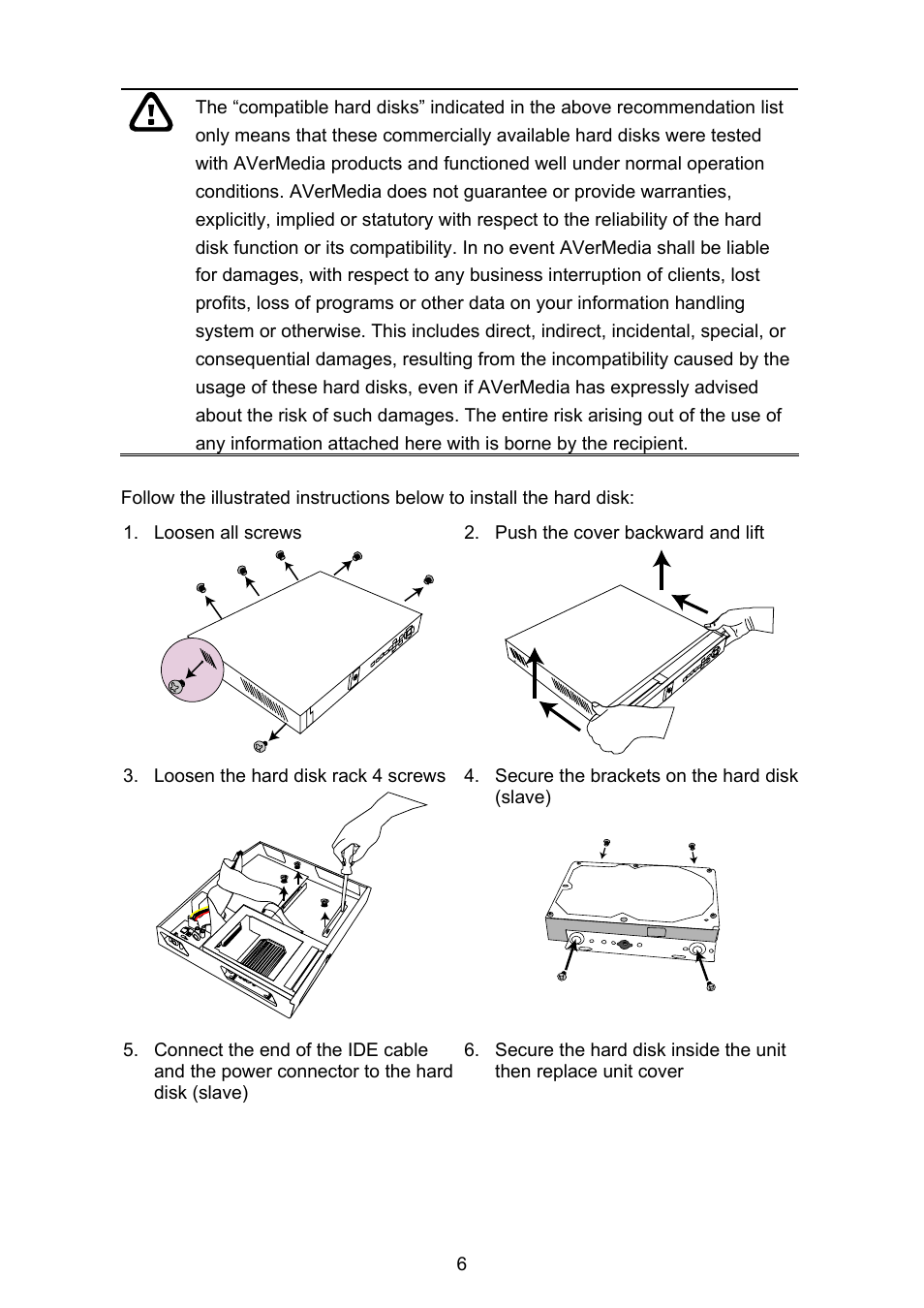 AVerMedia Technologies EB1504 User Manual | Page 10 / 37