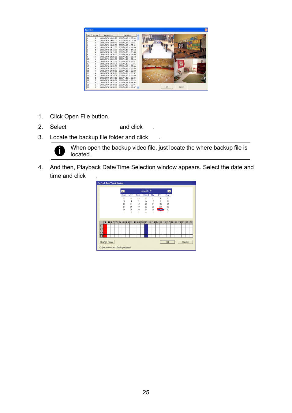 3 playback backup file(*.dvr) | AVerMedia Technologies EB1504 User Manual | Page 29 / 37