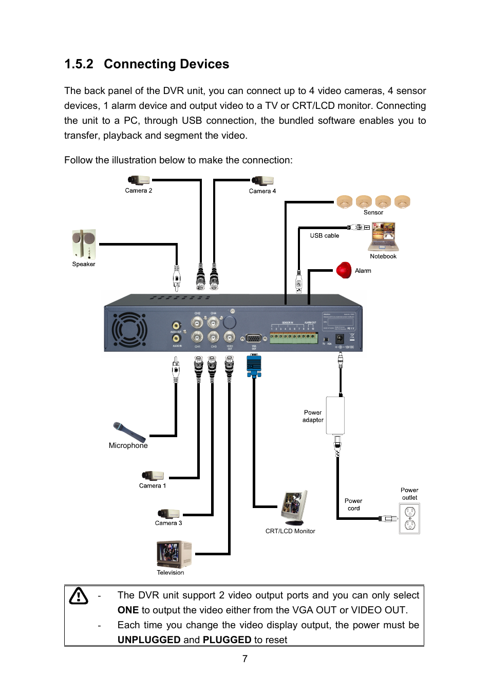 2 connecting devices | AVerMedia Technologies EB1304 MPEG4+ User Manual | Page 11 / 32