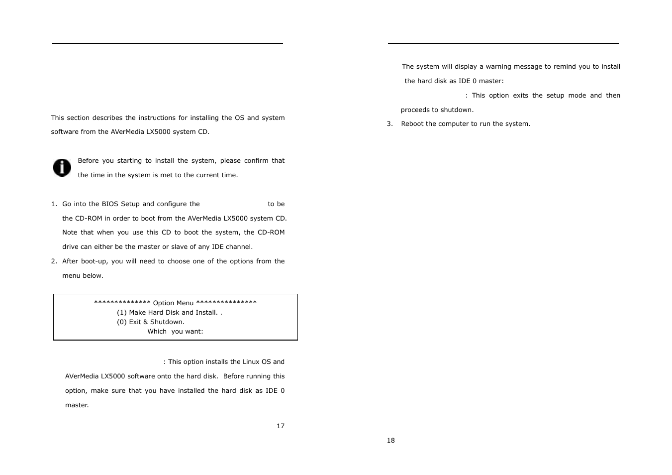 Chapter 3 software installation | AVerMedia Technologies LX5000 User Manual | Page 9 / 60