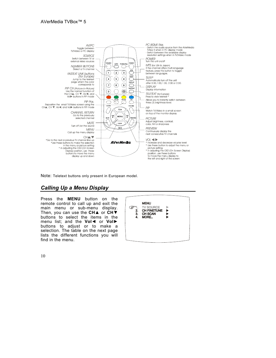 AverMedia TVBox-5 User Manual | Page 13 / 20