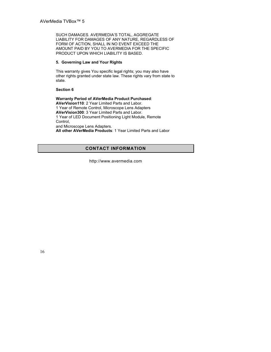 AverMedia TVBox-5 User Manual | Page 19 / 20