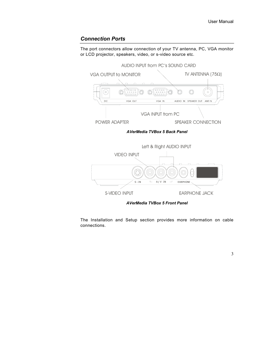 AverMedia TVBox-5 User Manual | Page 6 / 20