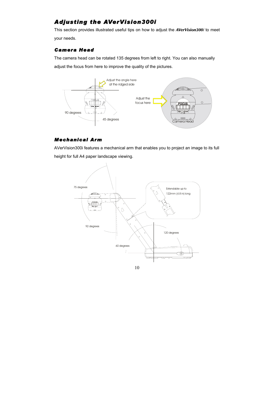 AVerMedia Technologies AVerVision300i User Manual | Page 16 / 38