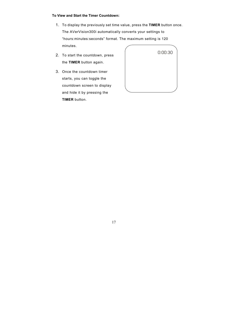 AVerMedia Technologies AVerVision300i User Manual | Page 23 / 38