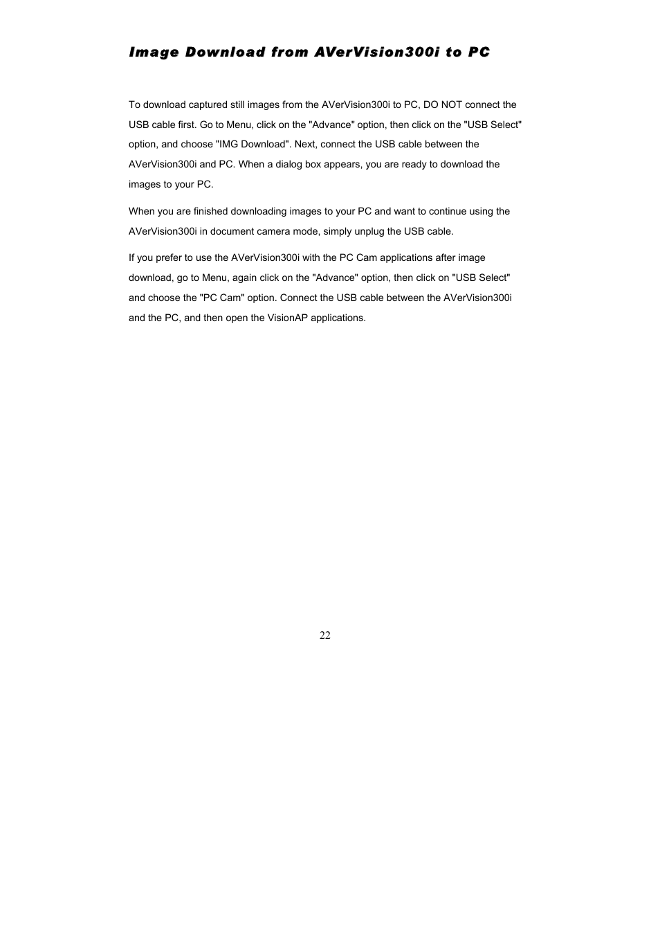 AVerMedia Technologies AVerVision300i User Manual | Page 28 / 38