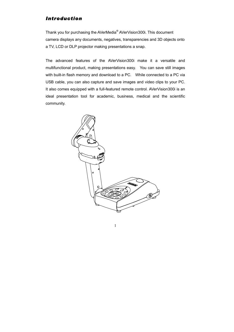 AVerMedia Technologies AVerVision300i User Manual | Page 7 / 38
