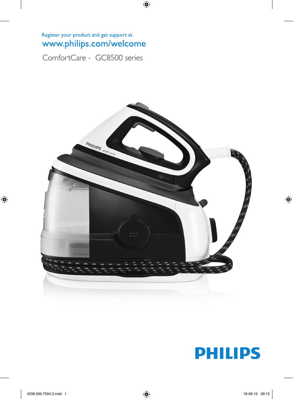 Philips 8500 series Centrale vapeur haute pression User Manual | 96 pages