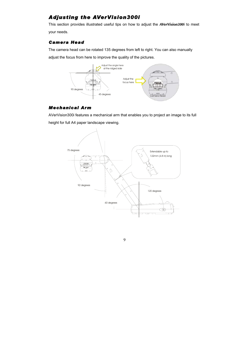 AVerMedia Technologies Document Camera User Manual | Page 14 / 35