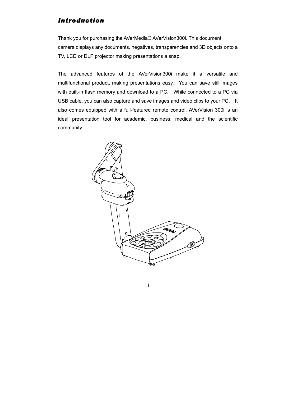 AVerMedia Technologies Document Camera User Manual | Page 6 / 35