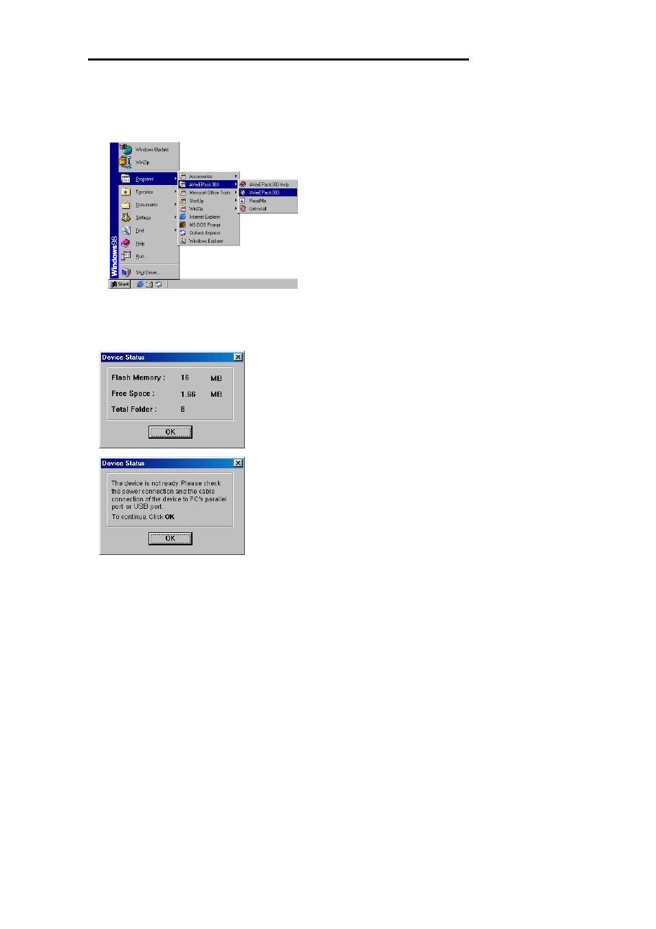 Running the averepack300 program | AVerMedia Technologies AverEPack300 User Manual | Page 15 / 38