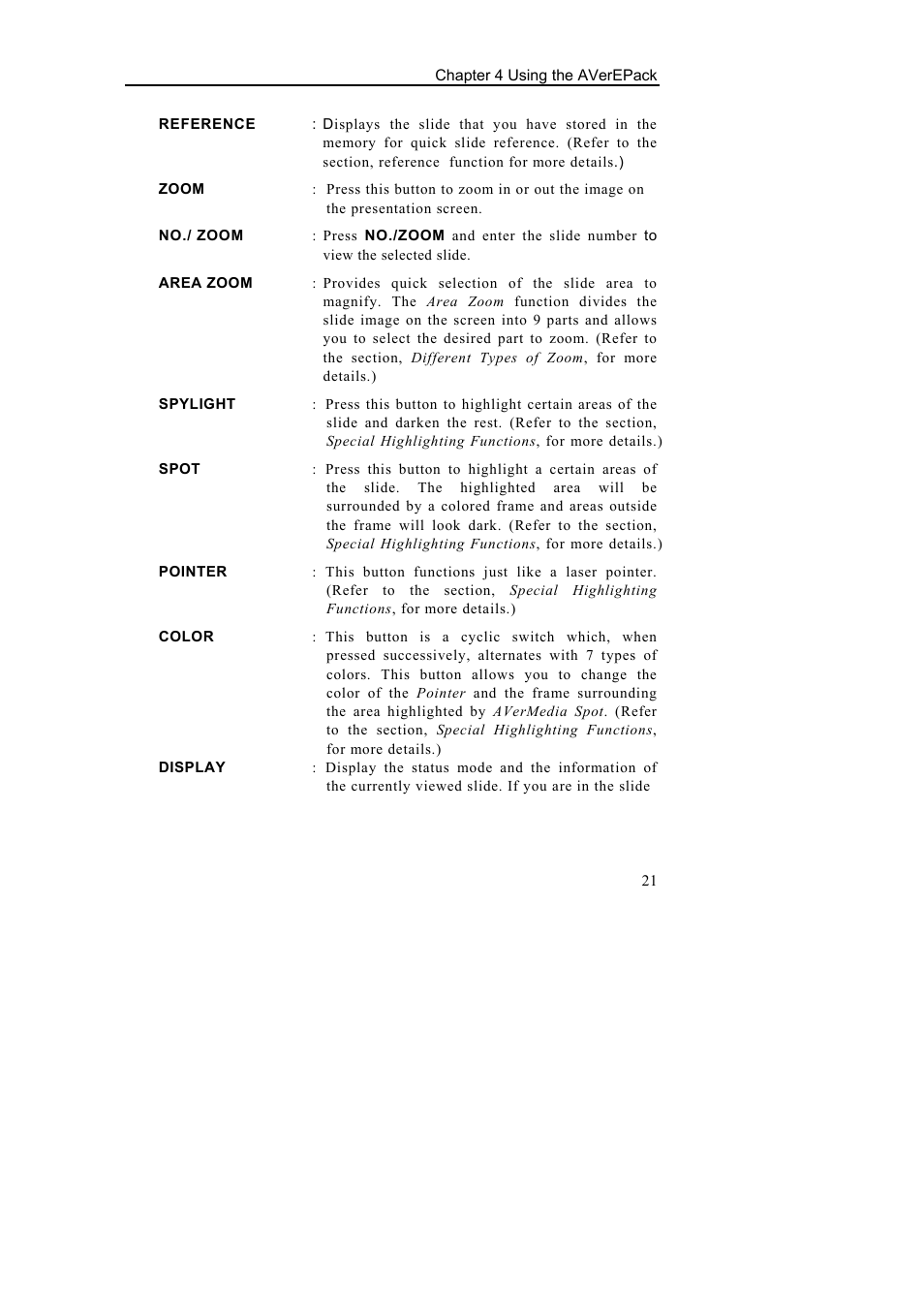 AVerMedia Technologies AverEPack300 User Manual | Page 25 / 38