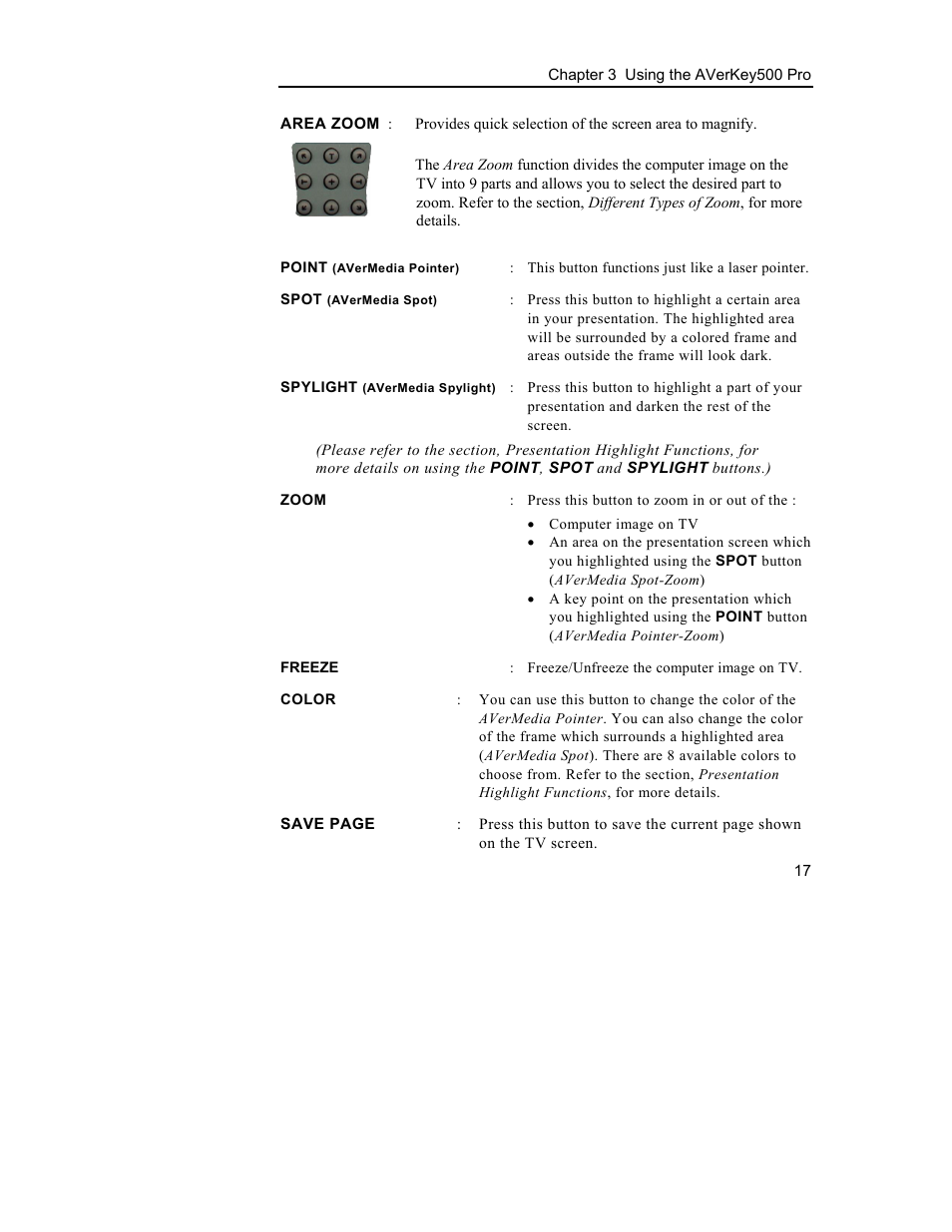 AVerMedia Technologies 500 User Manual | Page 20 / 37