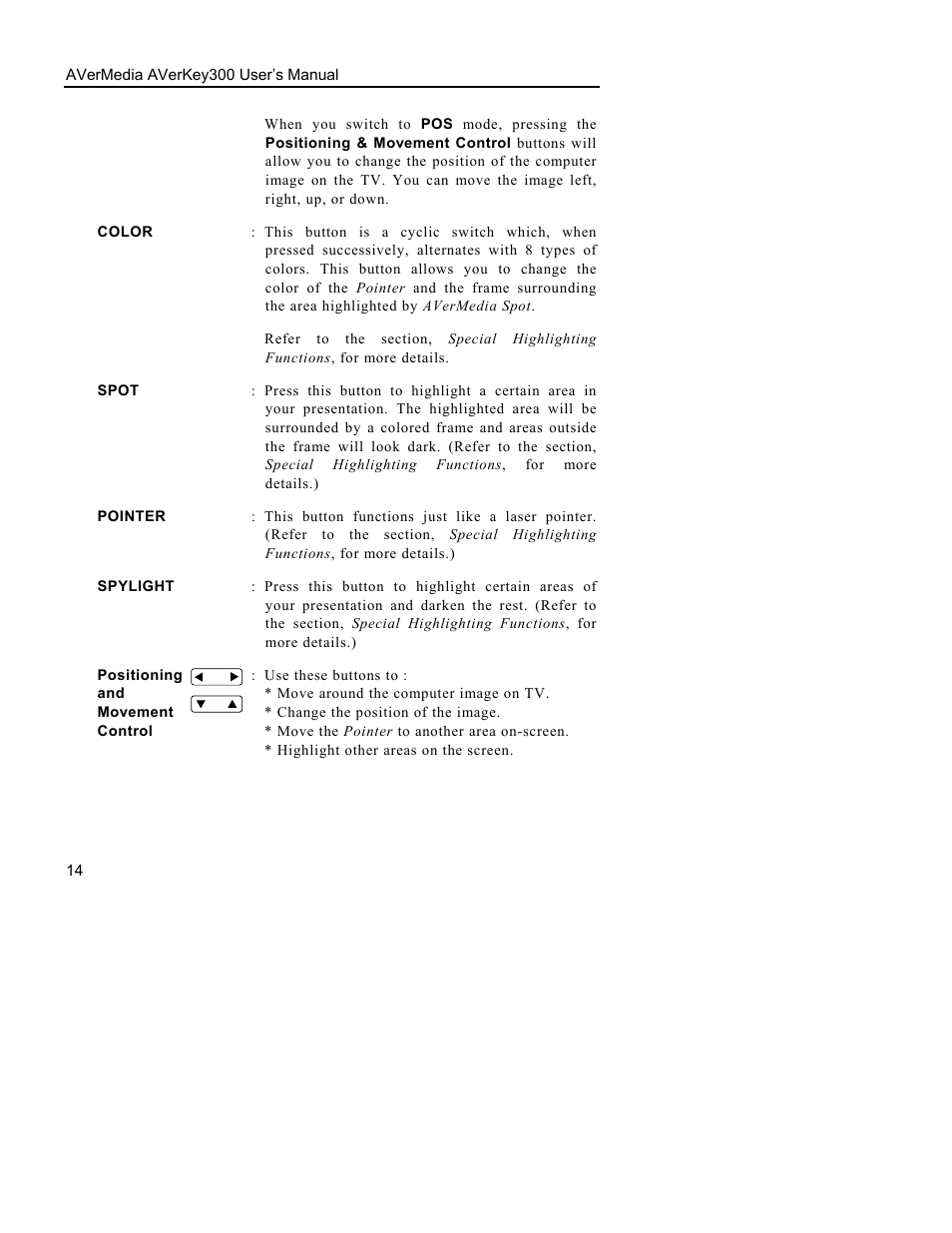 AVerMedia Technologies AVerKey300 User Manual | Page 17 / 32