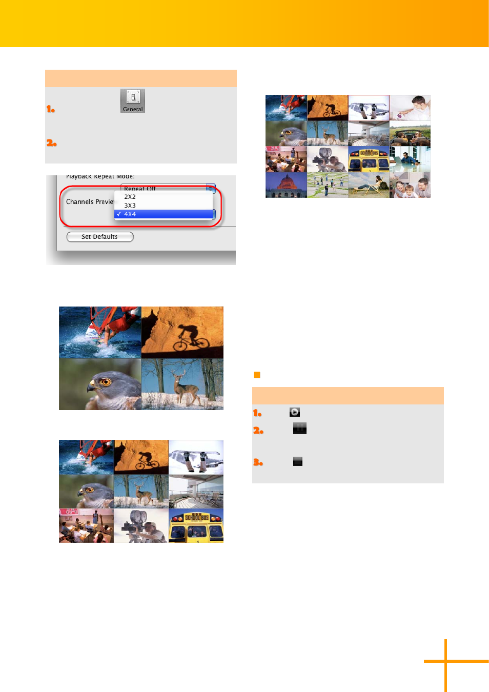 Setting the channel preview, Timeshift controls, Operate by control panel | Timeshift | AVerMedia Technologies AverTV for Mac 2 User Manual | Page 21 / 51
