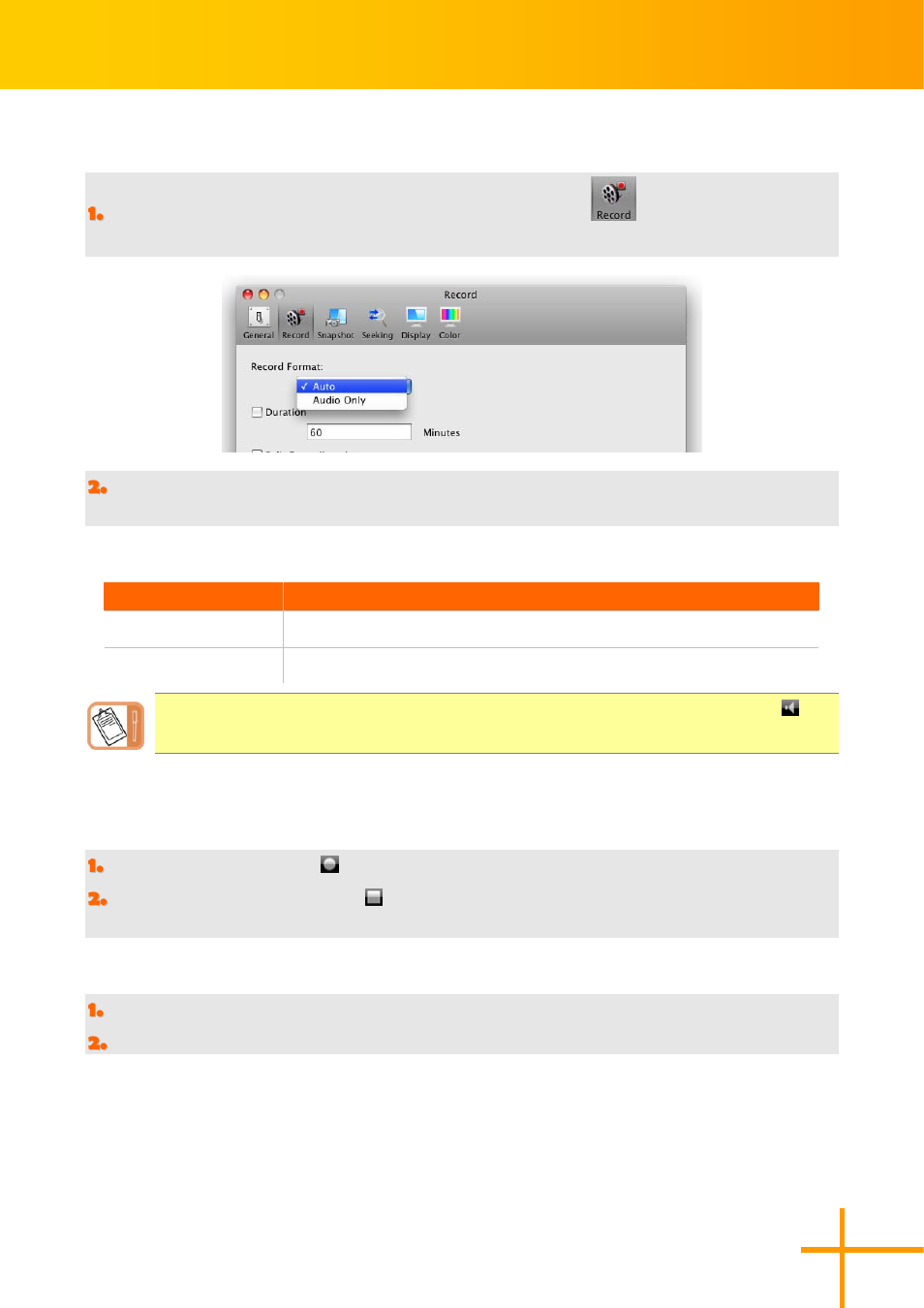 Recording format settings, Using the recording function, 31 recording format settings | AVerMedia Technologies AverTV for Mac 2 User Manual | Page 35 / 51