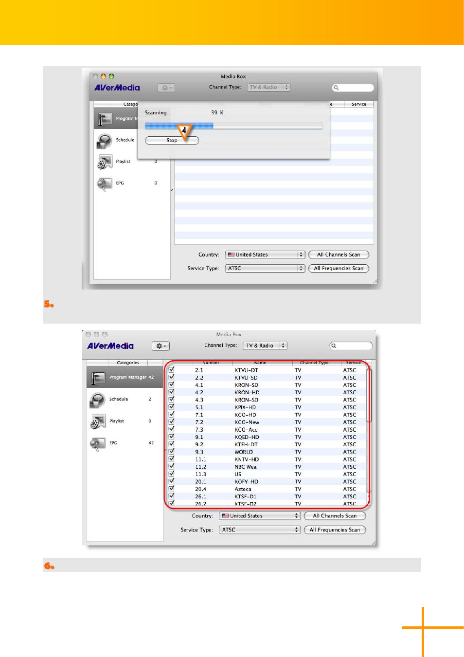 AVerMedia Technologies AverTV for Mac 2 User Manual | Page 8 / 51