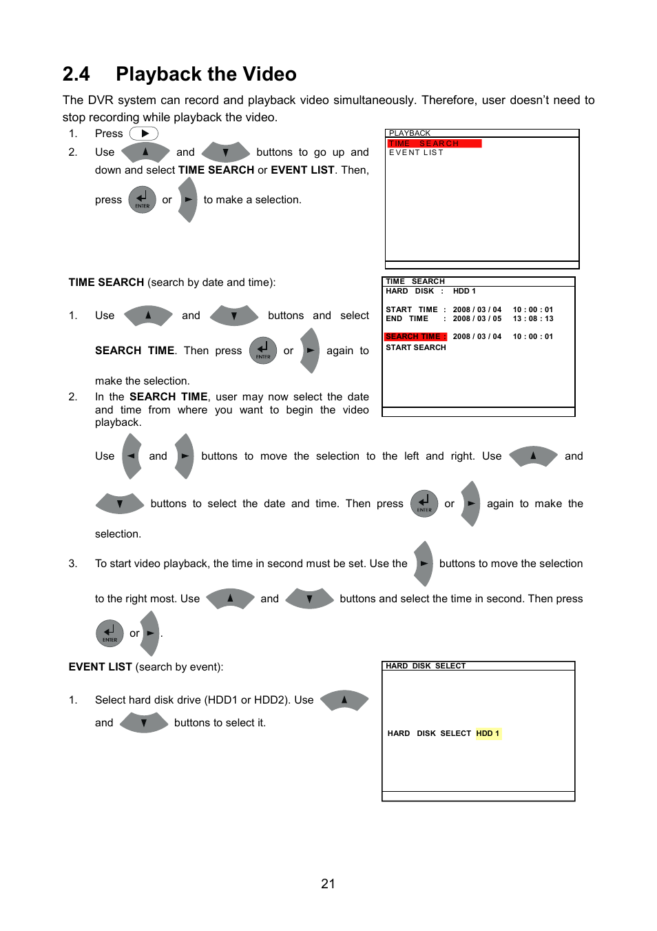 4 playback the video | AVerMedia Technologies AVERDIGI EB5416DVD User Manual | Page 27 / 79