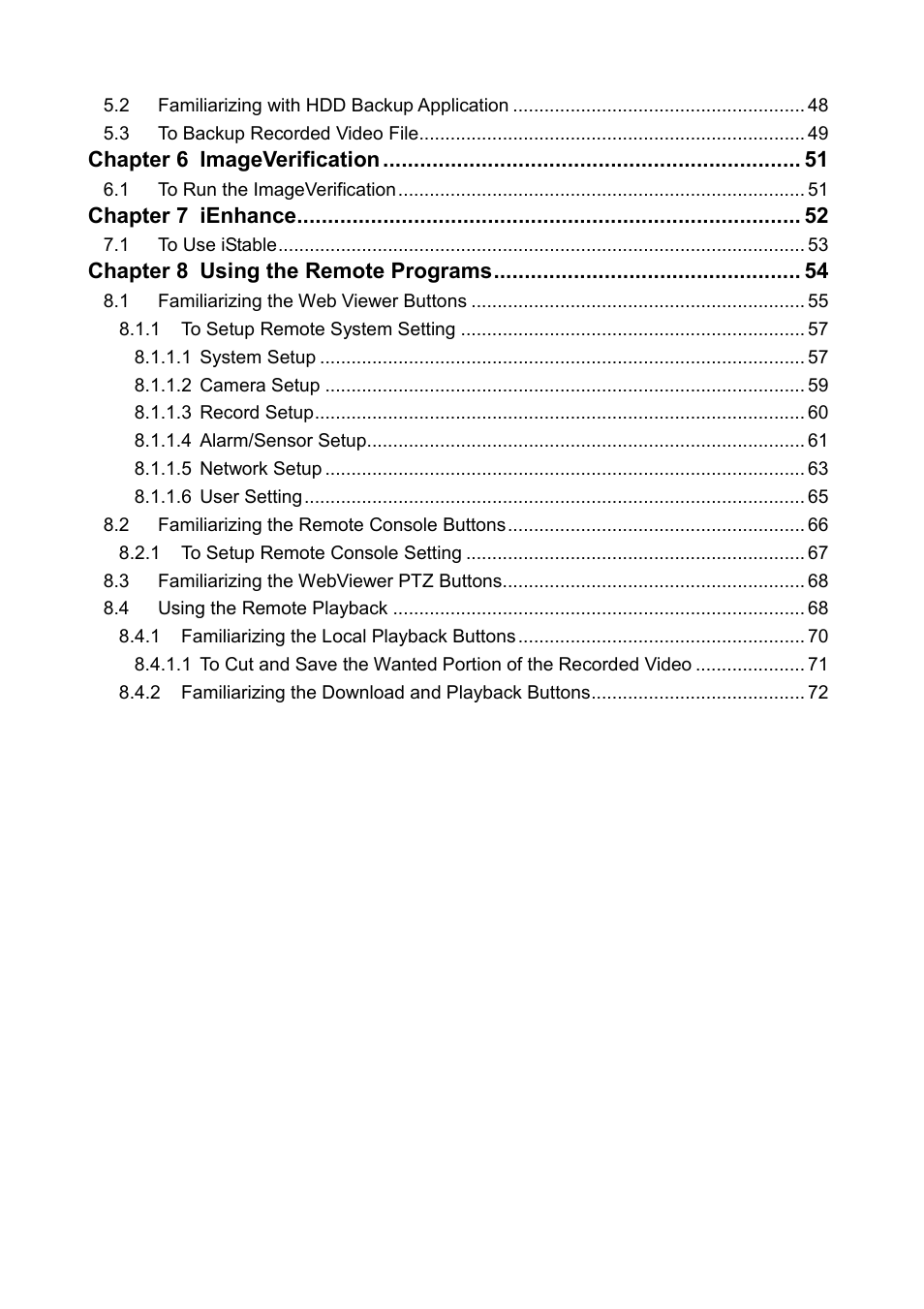 AVerMedia Technologies AVERDIGI EB5416DVD User Manual | Page 5 / 79