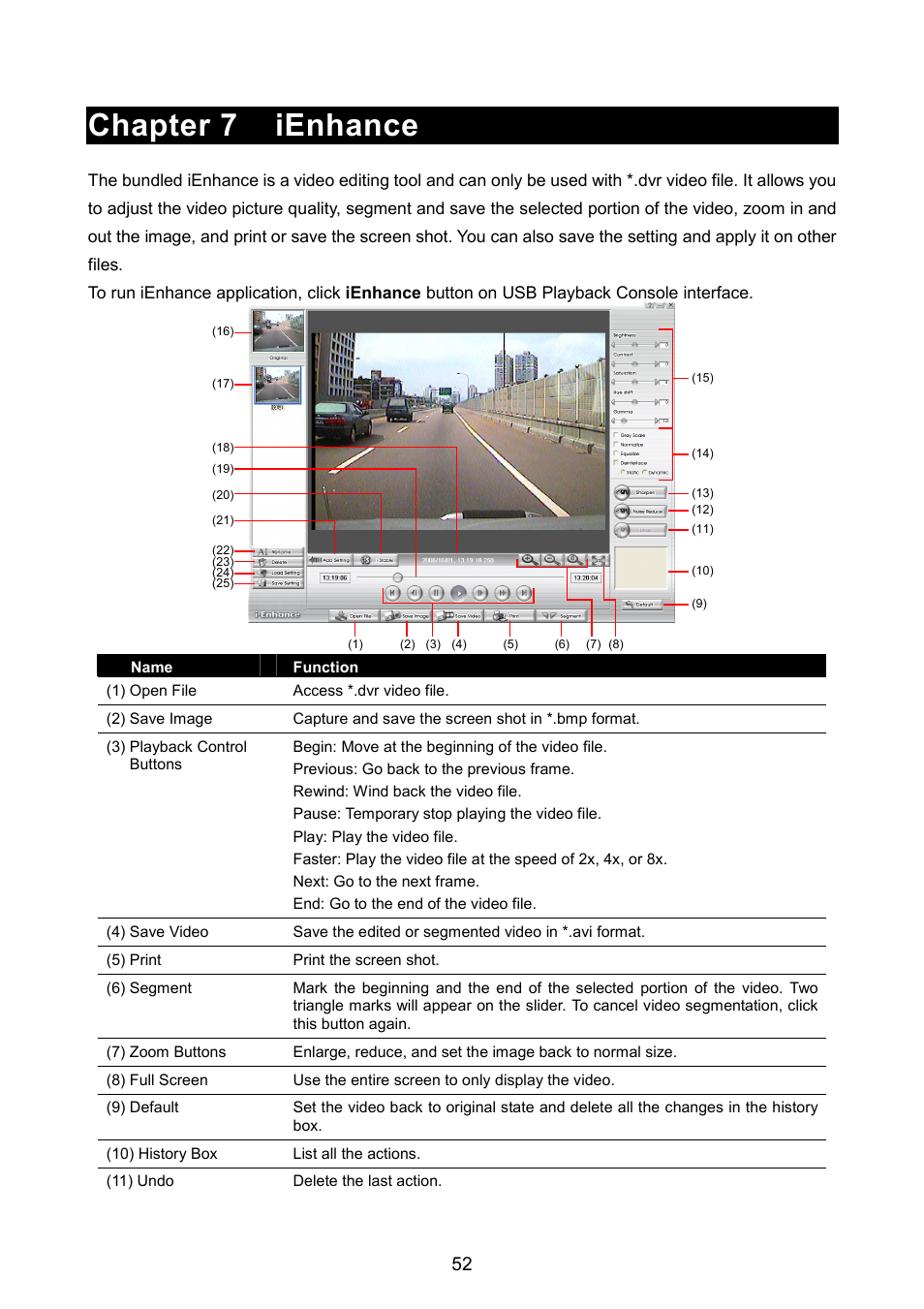 Chapter 7 ienhance | AVerMedia Technologies AVERDIGI EB5416DVD User Manual | Page 58 / 79
