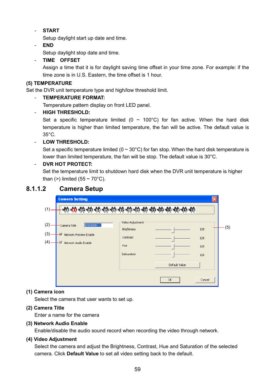 2 camera setup | AVerMedia Technologies AVERDIGI EB5416DVD User Manual | Page 65 / 79