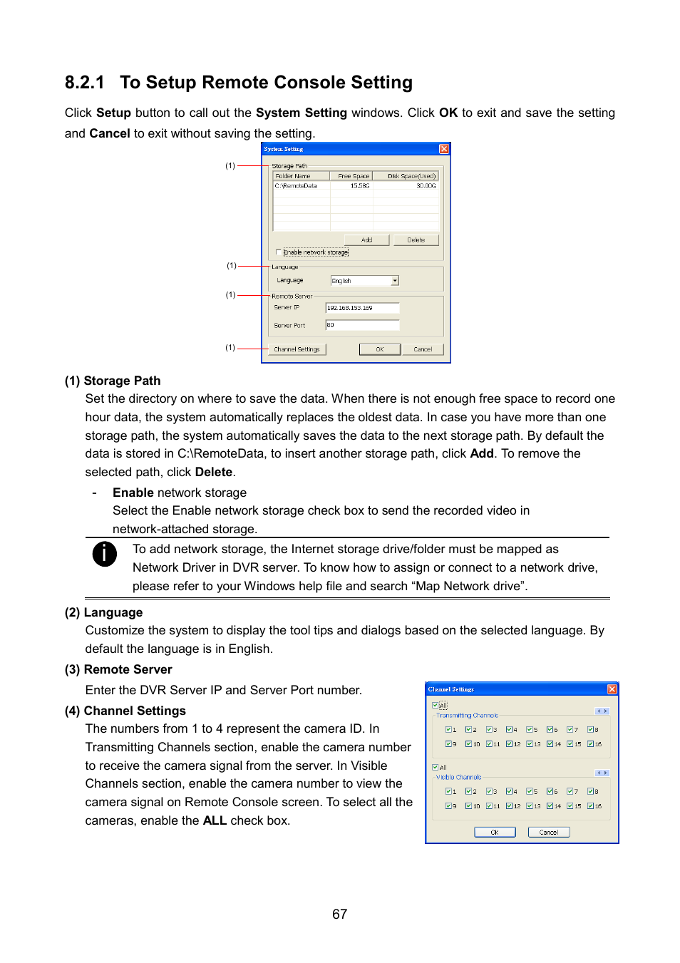 1 to setup remote console setting | AVerMedia Technologies AVERDIGI EB5416DVD User Manual | Page 73 / 79