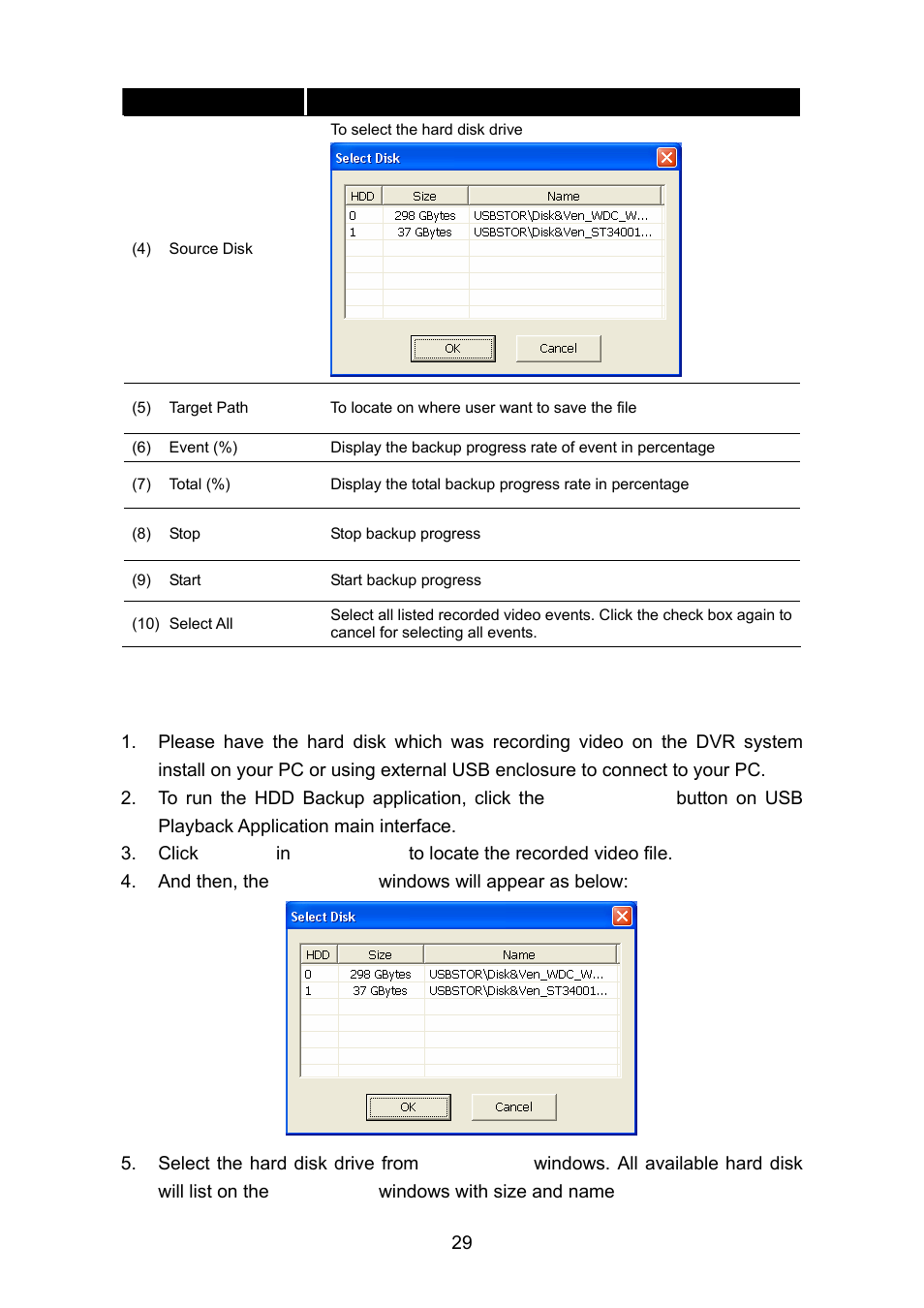 To backup recorded video file, 3 to backup recorded video file | AVerMedia Technologies AVERDIGI EB1304 User Manual | Page 35 / 56