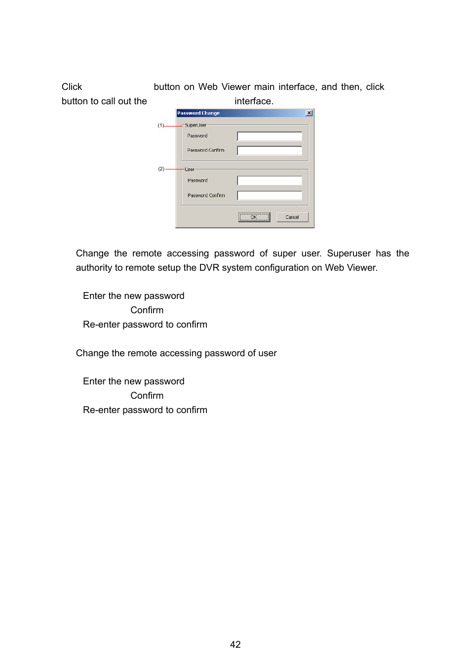 5 password change | AVerMedia Technologies AVERDIGI EB1304 User Manual | Page 48 / 56