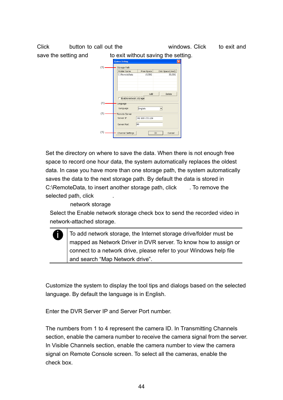 1 to setup remote console setting, Chapter 8.2.1 | AVerMedia Technologies AVERDIGI EB1304 User Manual | Page 50 / 56