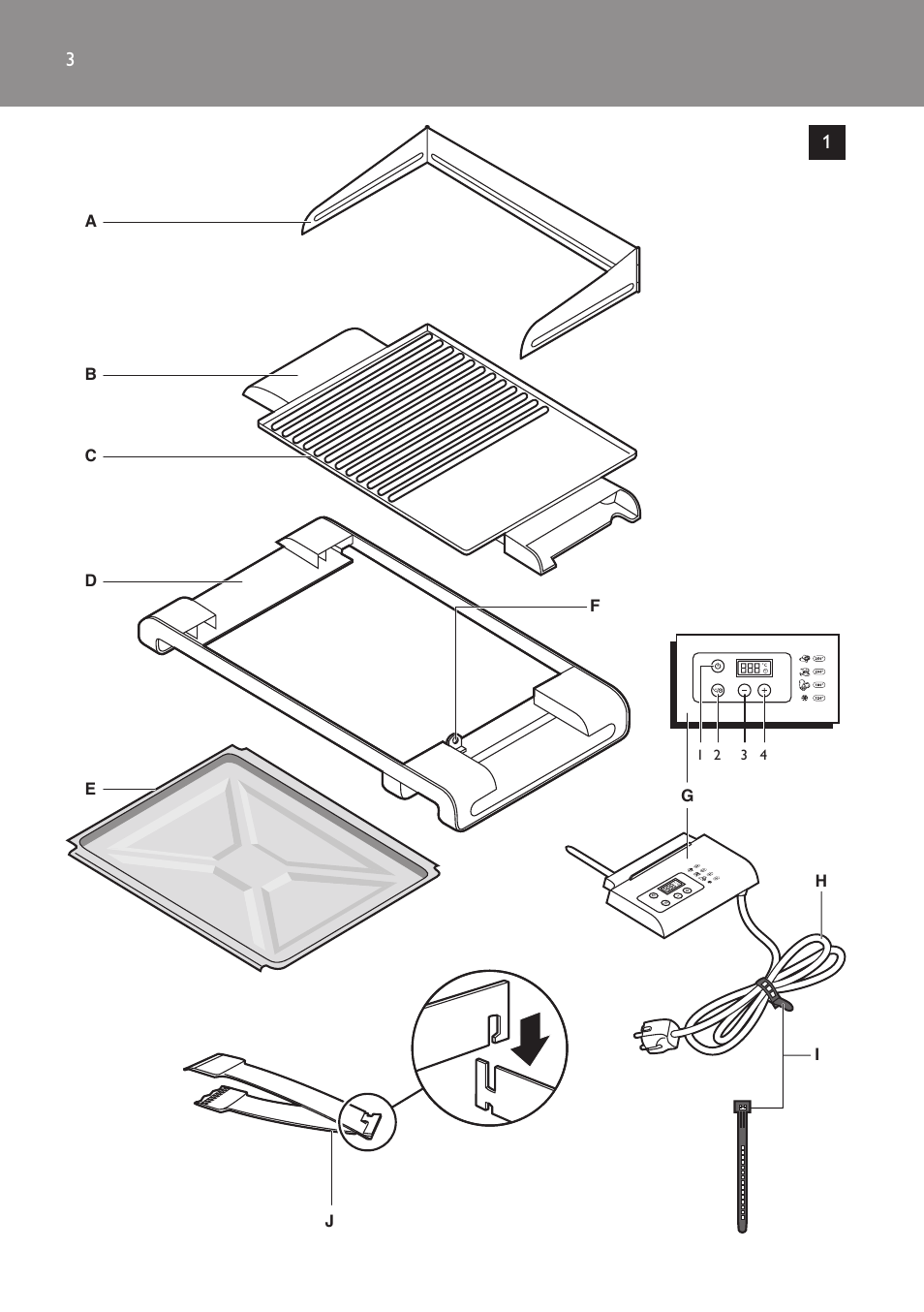 Philips Pure Essentials Collection Gril de table User Manual | Page 3 / 68