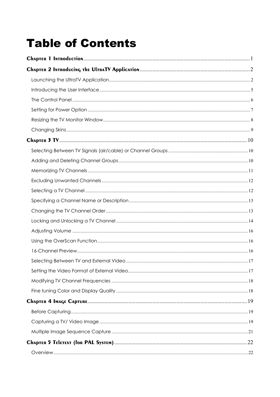 AVerMedia Technologies 1500 MCE User Manual | Page 2 / 58