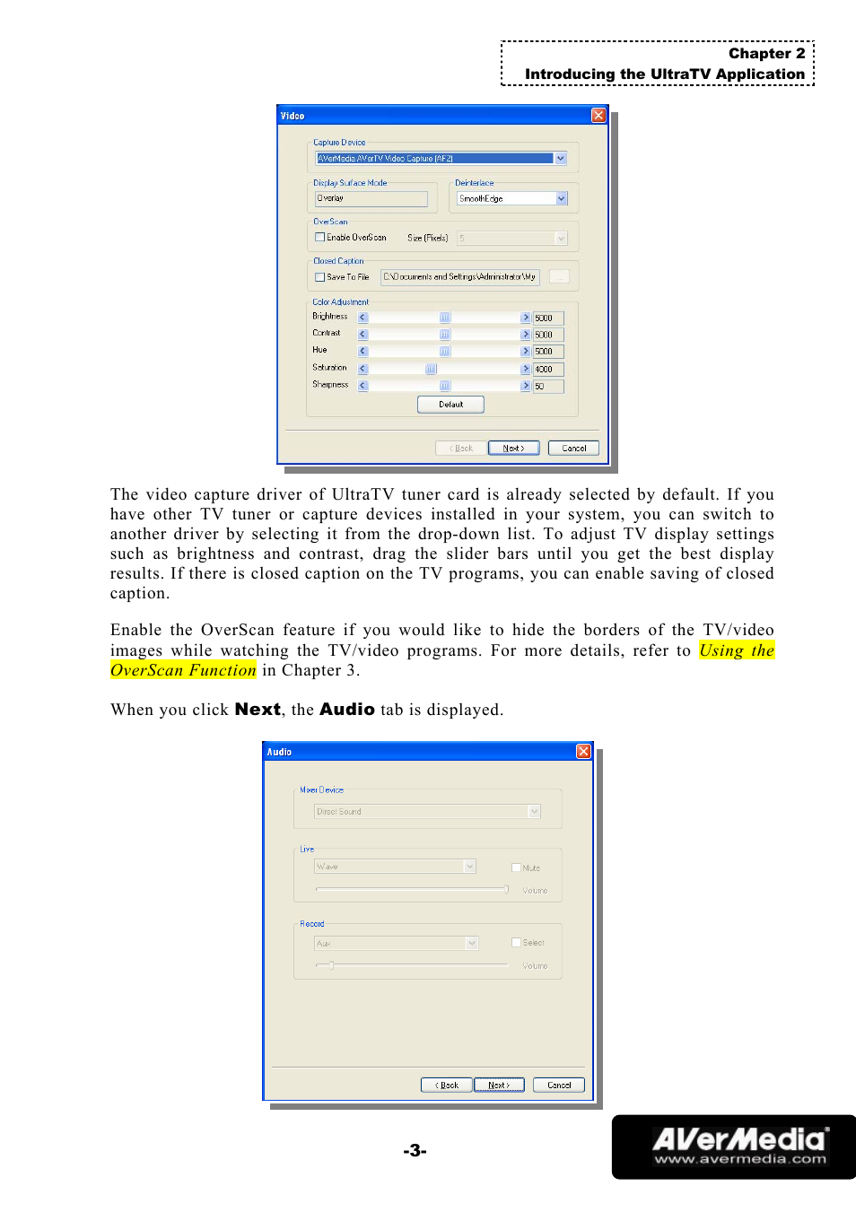 AVerMedia Technologies 1500 MCE User Manual | Page 7 / 58