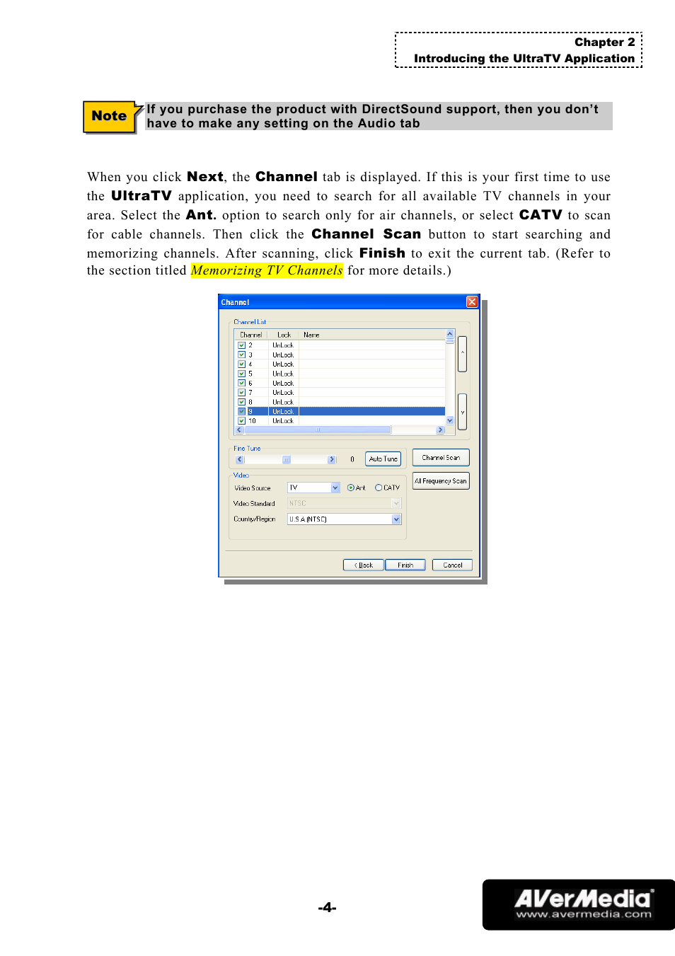 AVerMedia Technologies 1500 MCE User Manual | Page 8 / 58